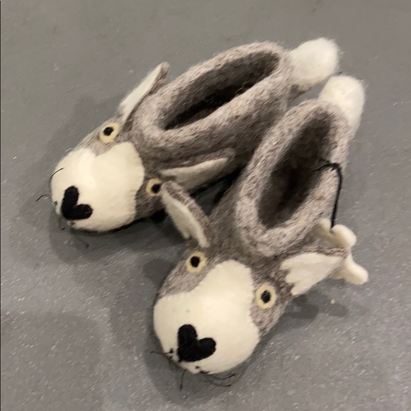 Baby felt sleepers - Picture 1 of 4